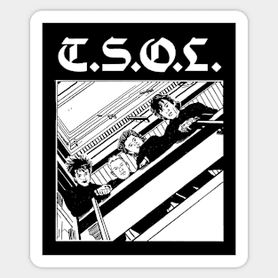 T.S.O.L. Sticker